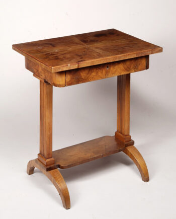 A Biedermeier occasional table