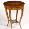 A Biedermeier occasional table