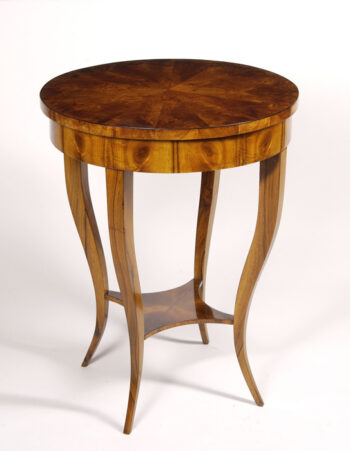 A Biedermeier occasional table