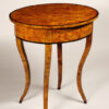 A Biedermeier occasional table