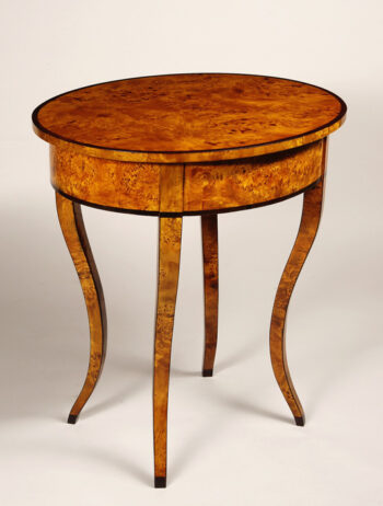 A Biedermeier occasional table