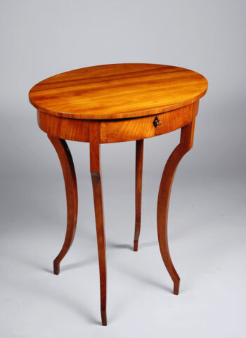 A Biedermeier occasional table