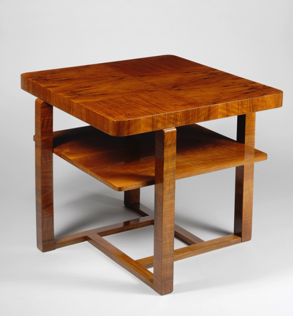 A constructivist Art Deco occasional table