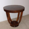 An Art Deco round occasional table