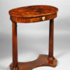 A Biedermeier occasional table