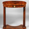 A Biedermeier occasional table