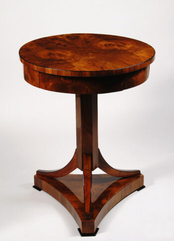 An elegant Biedermeier occasional table