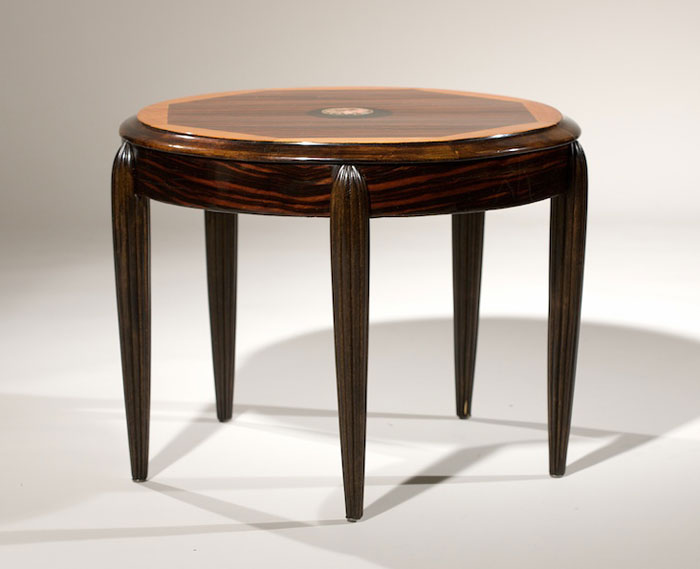 An Art Deco occasional table by Maurice Dufrene