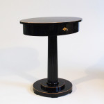 An elegant single drawer Biedermeier occasional table