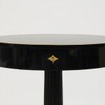 An elegant single drawer Biedermeier occasional table
