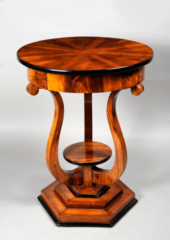 A Biedermeier occasional table