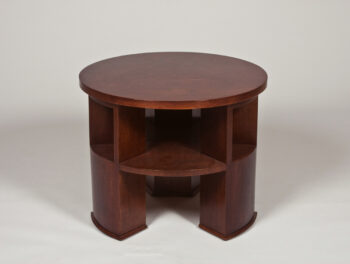 An Art Deco Library table 