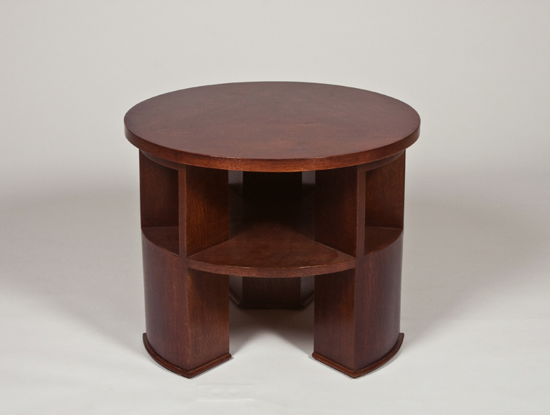 An Art Deco Library table