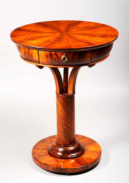 An exceptional Biedermeier occasional table