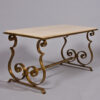 An elegant French 40’s coffee table attributed to Raymond Subes