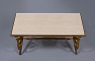An elegant French 40’s coffee table attributed to Raymond Subes  3