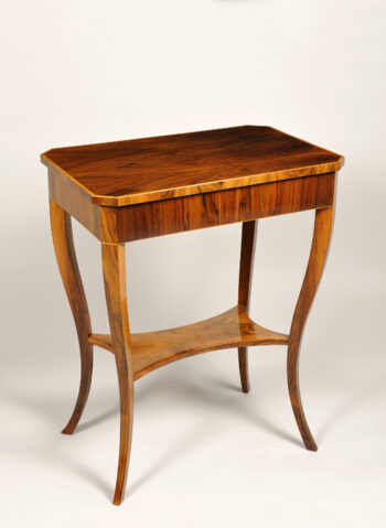 A Biedermeier occasional table 
