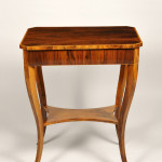 A Biedermeier occasional table