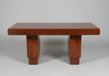 An Art Deco coffee table 