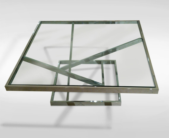 An elegant Modernist coffee table