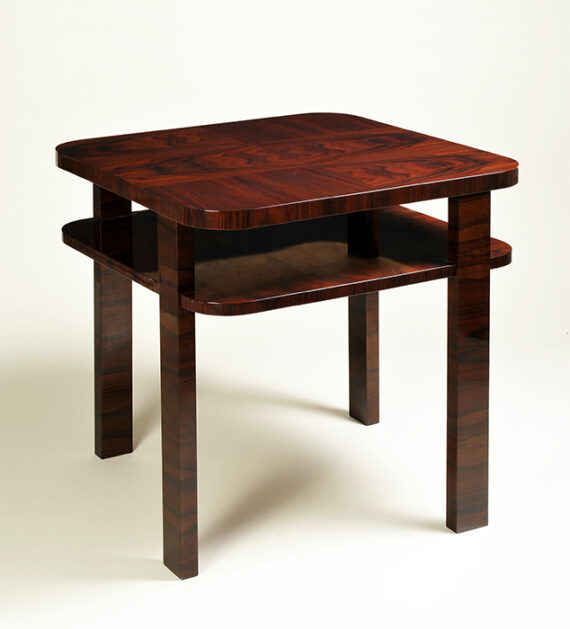 A constructivist Art Deco occasional table