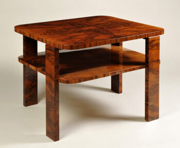 A Constructivist Art Deco occasional table