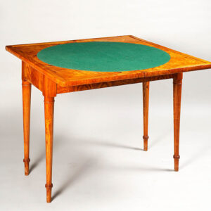 A Biedermeier game table