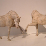 A pair of Tang Dynasty Horses
