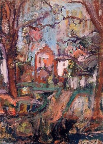 Expressionist landscape