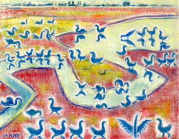 Landscape with Geese
