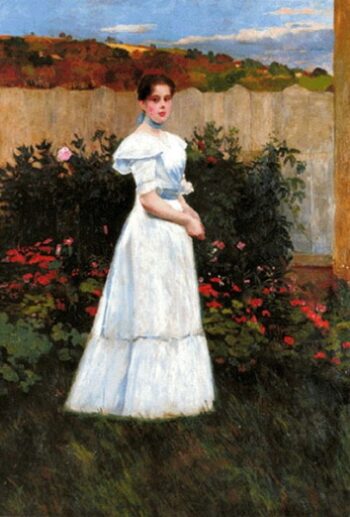Portrait in Garden