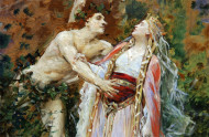 "Bacchus and princess" 2