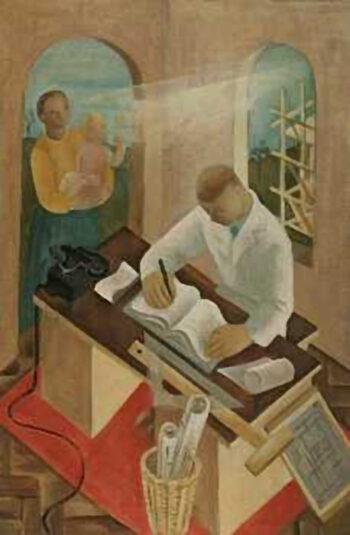 Modernist Allegory
"Building the future"