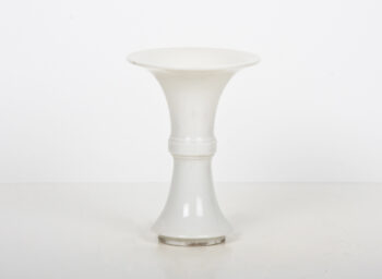 Blanc de Chine Beaker Vase (Gu), 17th c.