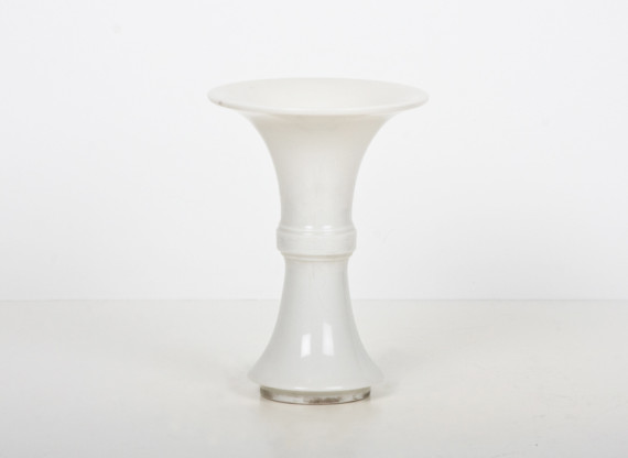 Blanc de Chine Beaker Vase (Gu), 17th c.