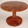 A Biedermeier tilt-top pedestal table