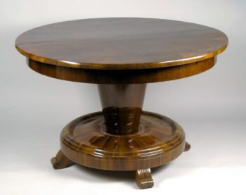 A Biedermeier pedestal table