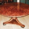 A Biedermeier pedestal table