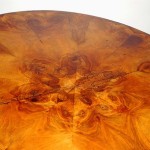 An unusual Biedermeier pedestal table