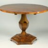 A Biedermeier tilt-top pedestal table