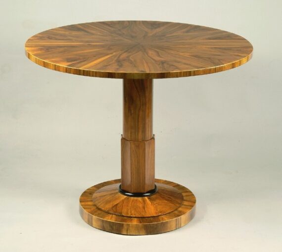 A Biedermeier pedestal table