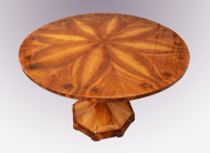 A Biedermeier tilt-top pedestal table 3