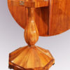 A Biedermeier tilt-top pedestal table