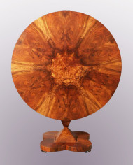 A Biedermeier tilt-top pedestal table 2