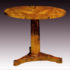 A Biedermeier pedestal table