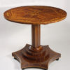 A small and unusual Biedermeier pedestal table