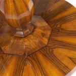 An elegant Biedermeier tilt-top pedestal table