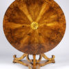 An elegant Biedermeier pedestal table