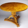 A Biedermeier pedestal table