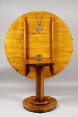 A Biedermeier tilt-top pedestal table 3